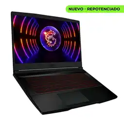 Falabella Portatil gamer thin GF63 core i7 12650H 512 SSD 16 DDR4 RTX 4060 8 GB DDR6 oferta