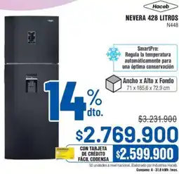 Alkosto Haceb NEVERA oferta