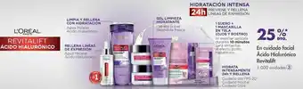 Metro En cuidado facial ácido hialurónico revitalift -25% oferta