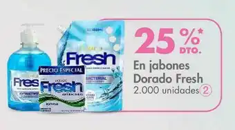 Metro En jabones dorado fresh -25% oferta