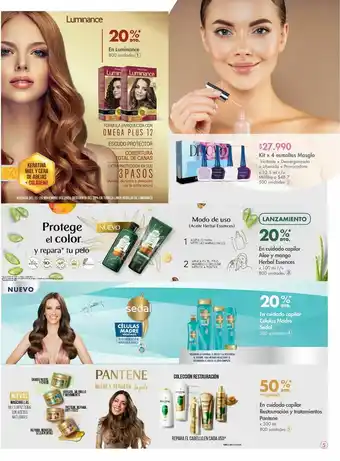 Metro Tratamiento para el cabello herbal essences oferta