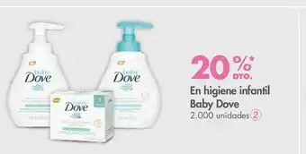 Metro En higiene infantil baby dove -20% oferta