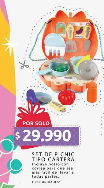 Ara Set de picnic tipo cartera oferta