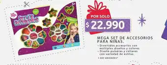 Ara Mega set de accesorios para niñs oferta