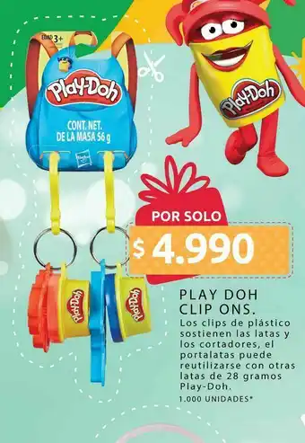 Ara Juguetes play-doh clip ons oferta