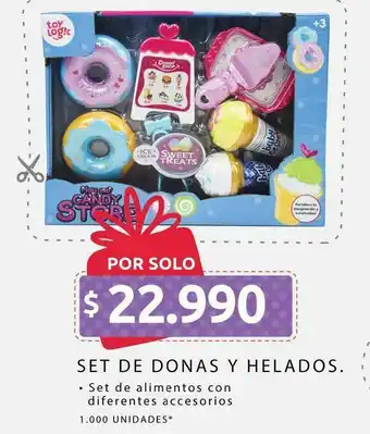 Ara Set de donas y helados oferta