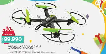 Ara Drone 2.4 gz recargable a control remoto oferta