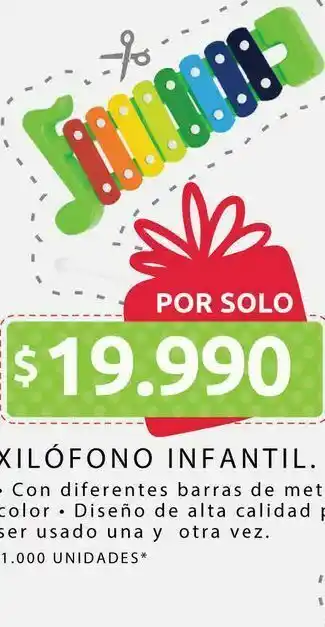 Ara Xilófono de juguete oferta