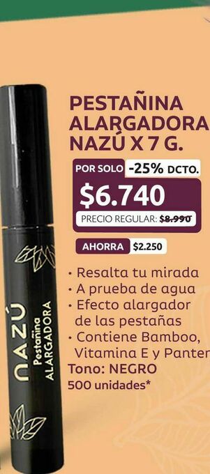 Ara Pestañina alargadora nazu x 7g oferta