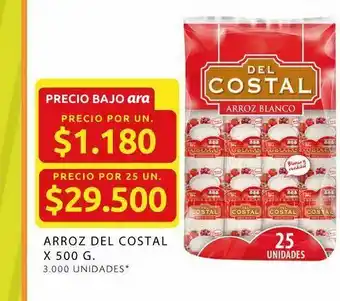 Ara Arroz del costal x 500 g oferta