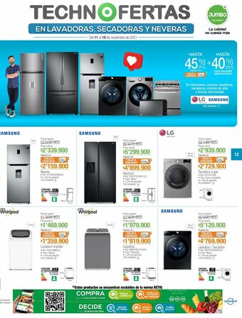 Jumbo Electrodomésticos oferta