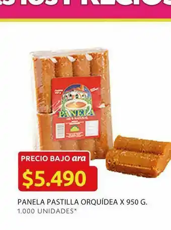 Ara Panela pastilla orquidea x 950 g oferta