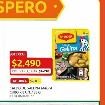 Ara Caldo de gallina maggi cubo x 8 un oferta