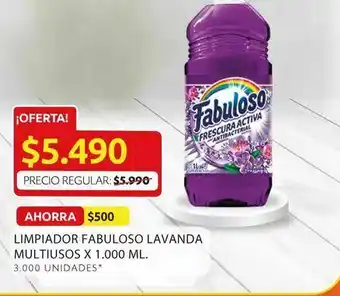 Ara Limpiador fabuloso lavanda multiusos x 1000 ml oferta