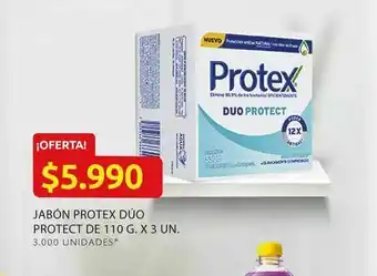 Ara Jabón protex duo protect de 110 g x 3 un oferta