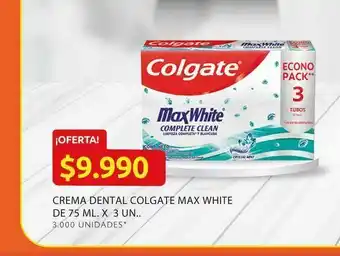 Ara Crema dental colgate max white oferta