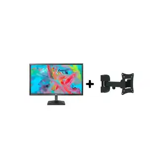 Falabella Monitor lg 24 full hd 24mk430h-b + soporte brazo oferta