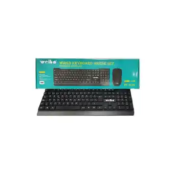 Falabella Combo teclado + mouse gamer luz led fc535 oferta
