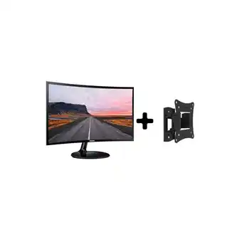 Falabella Monitor samsung 24 curvo led va 4ms + soporte fijo oferta