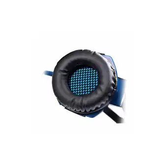 Falabella Audífono Gamer con Micrófono luz Led G2000 AZUL oferta