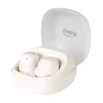 Falabella Audífonos Inalámbricos Bluetooth In Ear K-AUDC Crema oferta