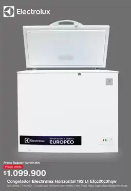 Makro Congelador Electrolux oferta