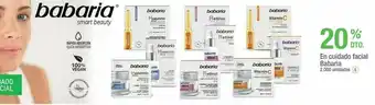 Jumbo En cuidado facial babaria -20% oferta