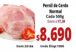 Mercamio Pernil de Cerdo Normal oferta