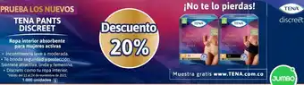 Jumbo Tena -20% oferta