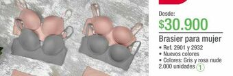 Jumbo Brasier para mujer oferta