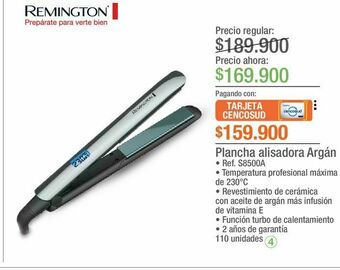 Jumbo Plancha alisadora argán oferta
