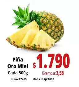 Mercamio Piña Oro Miel oferta