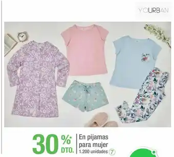 Jumbo En pijamas para mujer -30% oferta