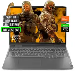 Falabella LOQ AMD RYZEN 7-7840HS RTX 4050 6GB SSD 1TB RAM 16GB LED 15,6 FHD 165Hz oferta