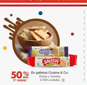 Metro En galletas cuisine & co oferta