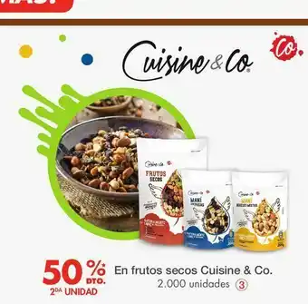 Metro En frutos secos cuisine & co. oferta