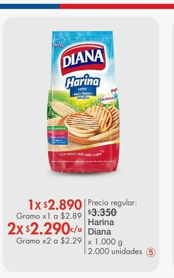 Metro Harina diana oferta