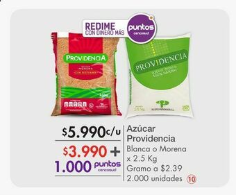 Metro Azúcar providencia oferta