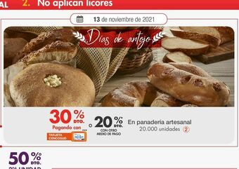 En panadería artesanal