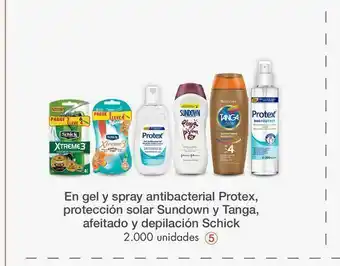 Metro En gel y spray antibacterial protex oferta