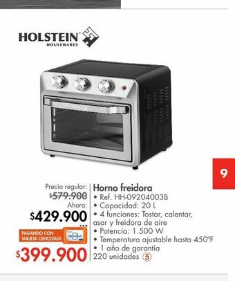 Metro Horno freidora oferta