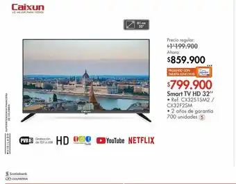 Metro Smart tv hd 32’’ oferta