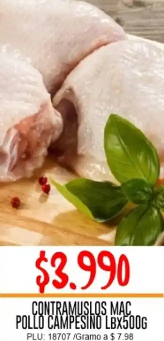 Mercapava Contramuslos mac pollo campesino oferta