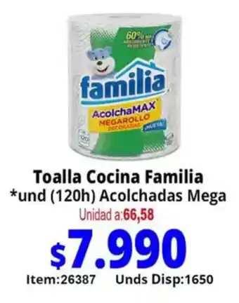 Mercamio Toalla Cocina Familia oferta