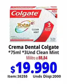 Mercamio Crema Dental Colgate oferta