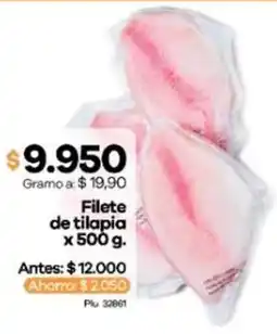Filete de tilapia
