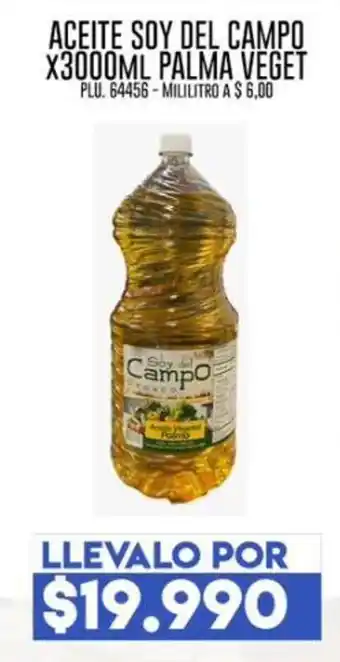 Mercapava Aceite soy del campo oferta