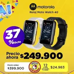 Alkomprar Motorola Reloj Moto Watch 40 oferta