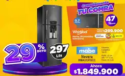 Alkomprar mabe Nevera RMA313FXCC oferta