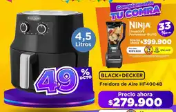 Alkomprar Black+Decker Freidora de Aire HF4004B oferta